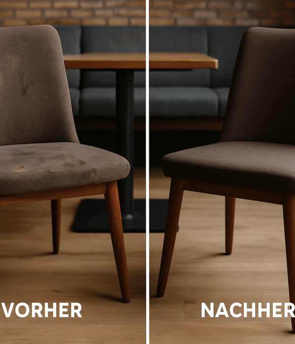 Stuhlreinigung für Cafés