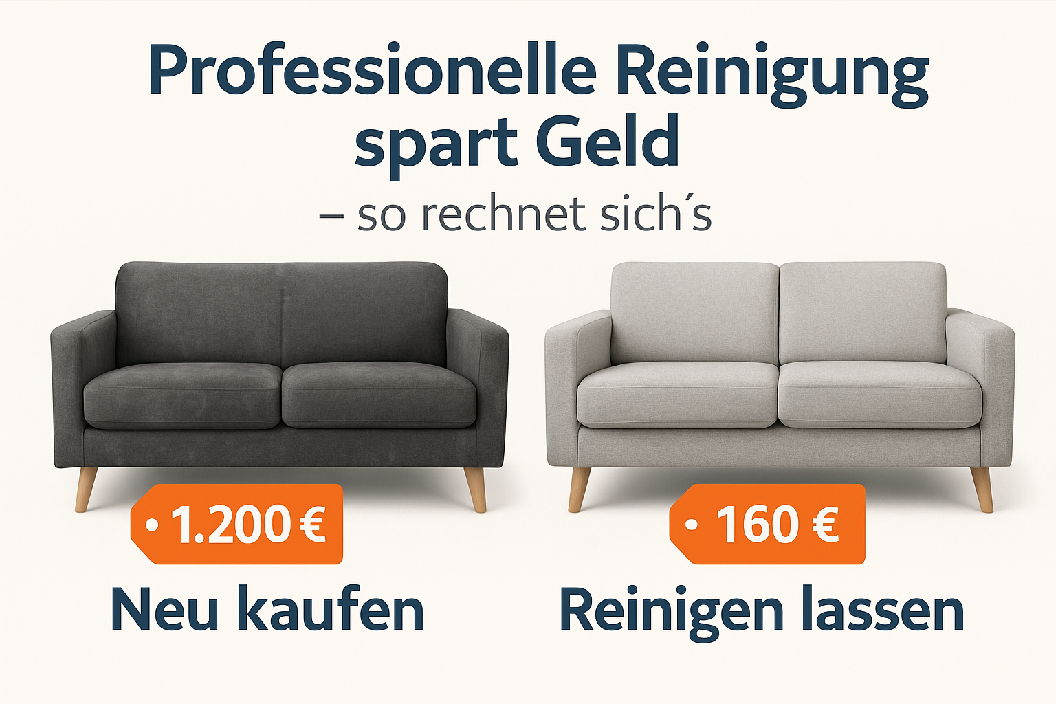 Reinigung statt Neukauf