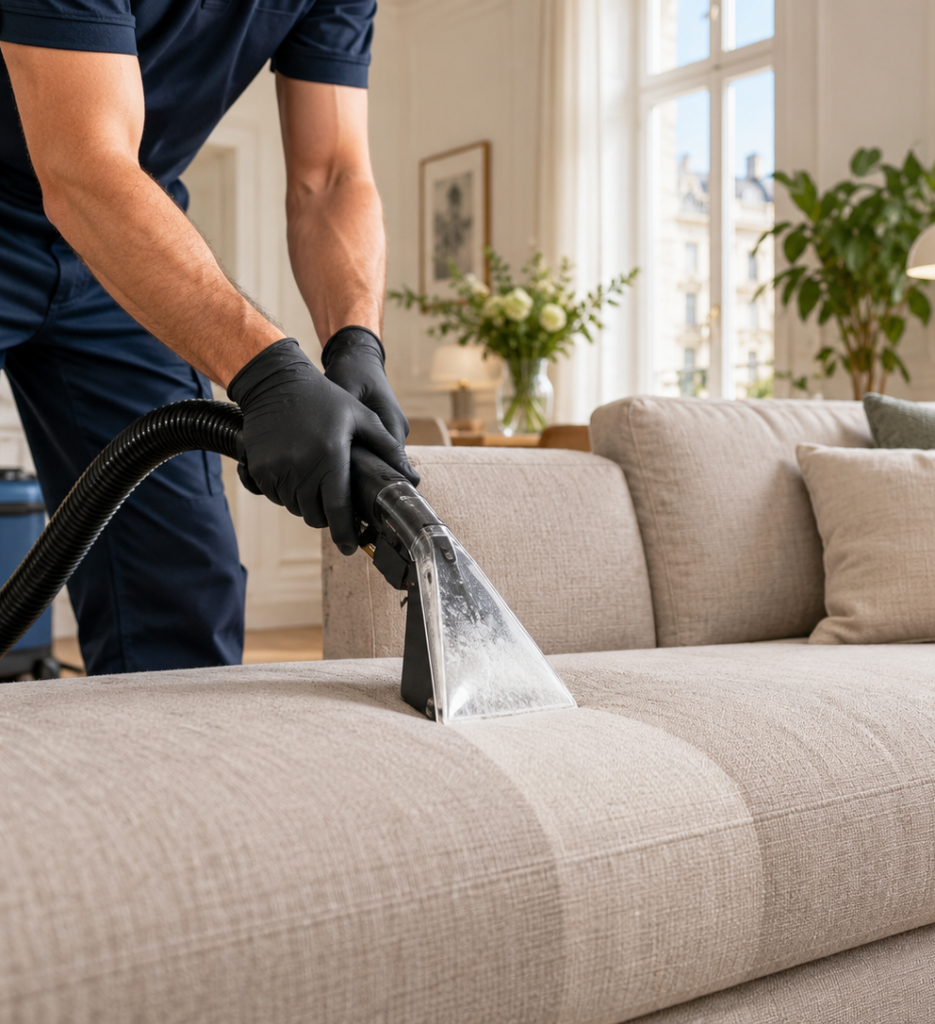 ReineFix reinigt Sofas, Couches, Sessel