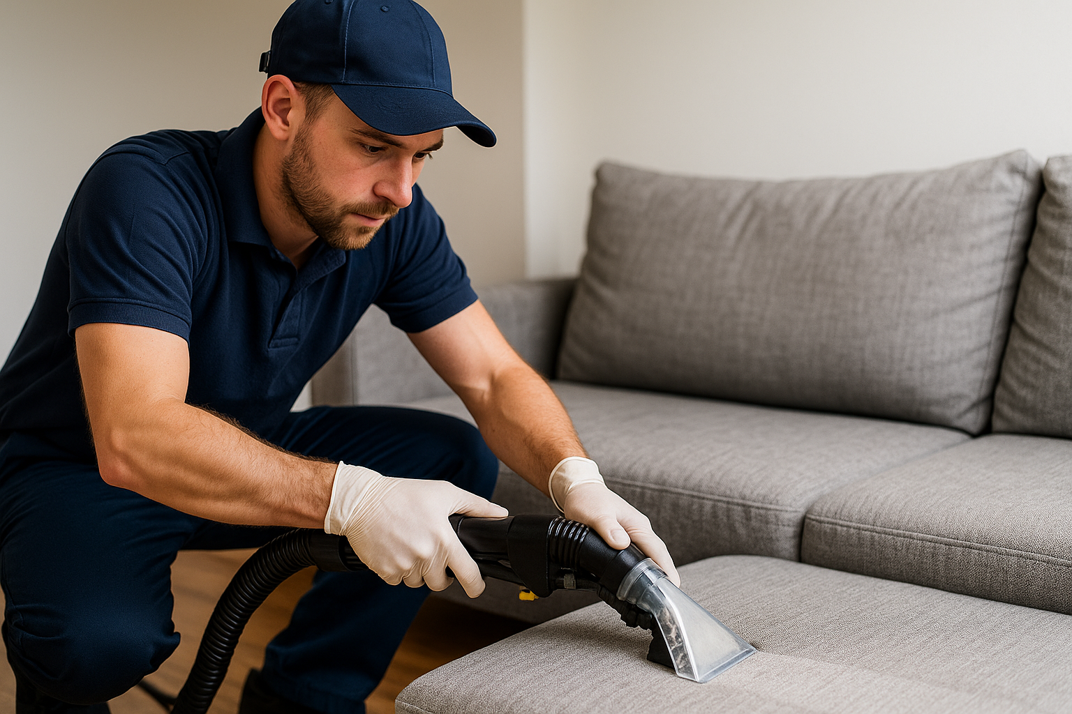 Polster reinigen: So werden Sofas, Sessel und Stühle wirklich sauber