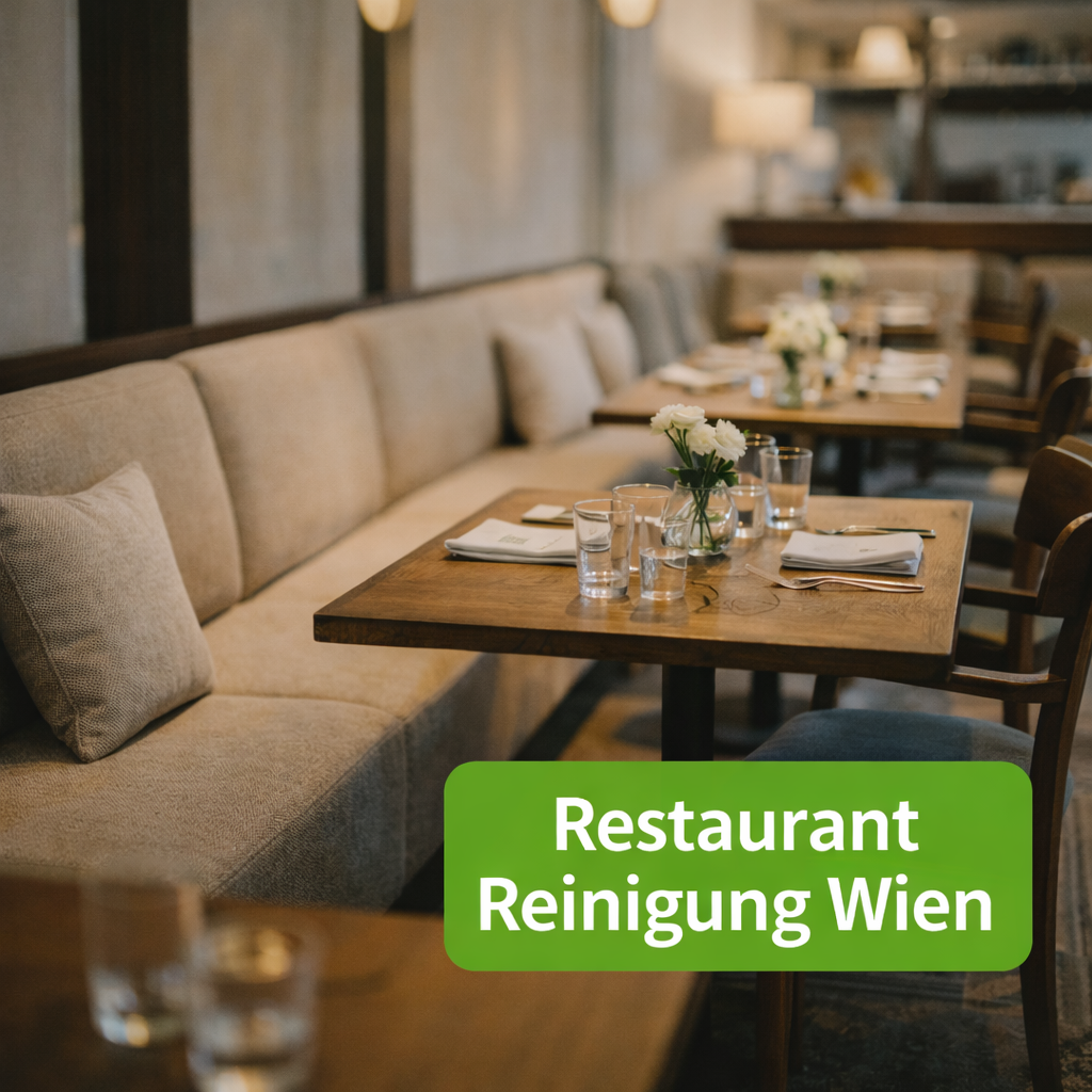 Warum Restaurants in Wien auf professionelle Polsterreinigung setzen sollten